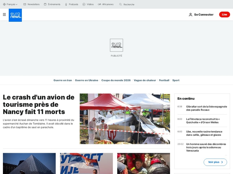 Euronews en français