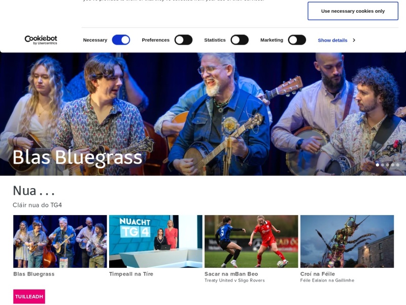 TG4 - Site officiel