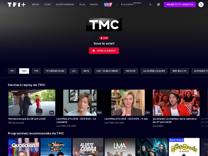 TMC - Site officiel