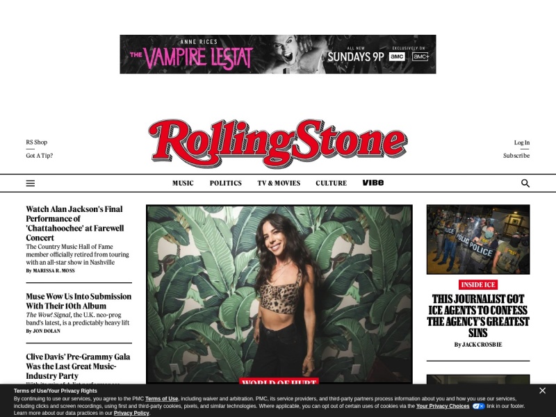 Rolling Stone - Site officiel