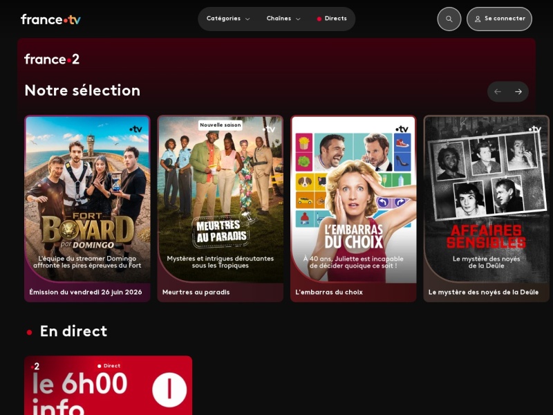 France 2 - Site officiel