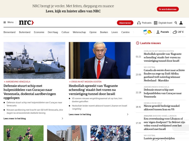NRC - Site officiel