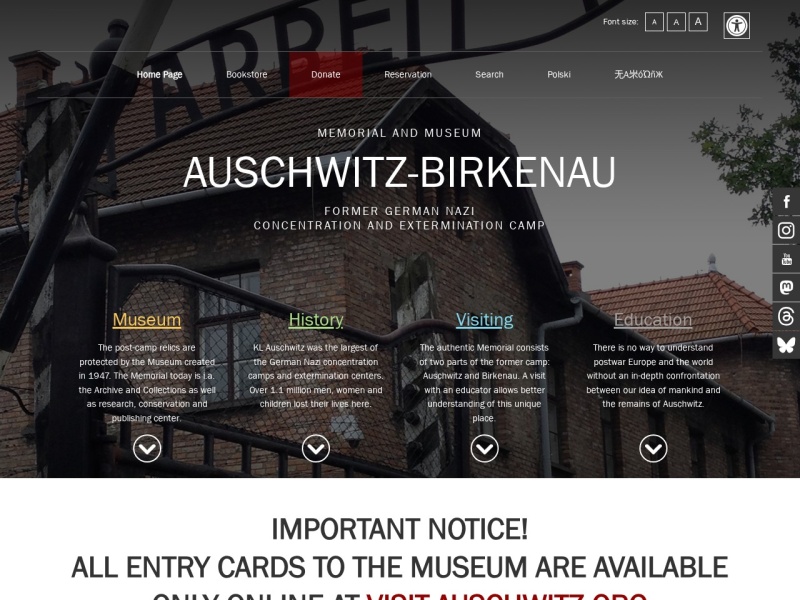 Auschwitz-Birkenau Memorial and Museum