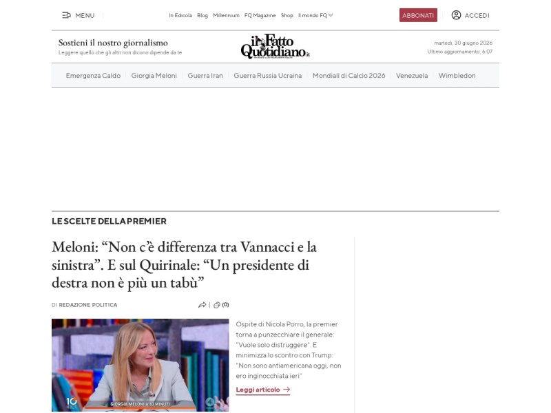 Il Fatto Quotidiano - Site officiel