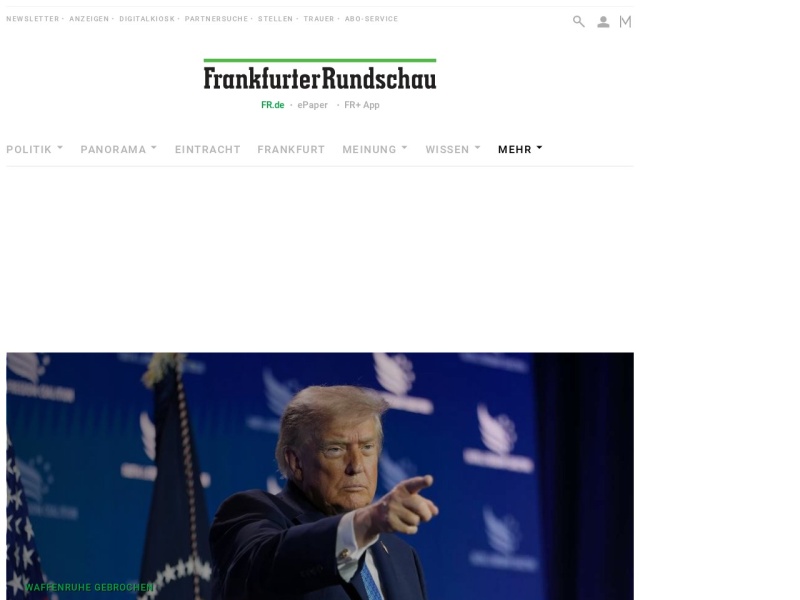 Frankfurter Rundschau - Site officiel