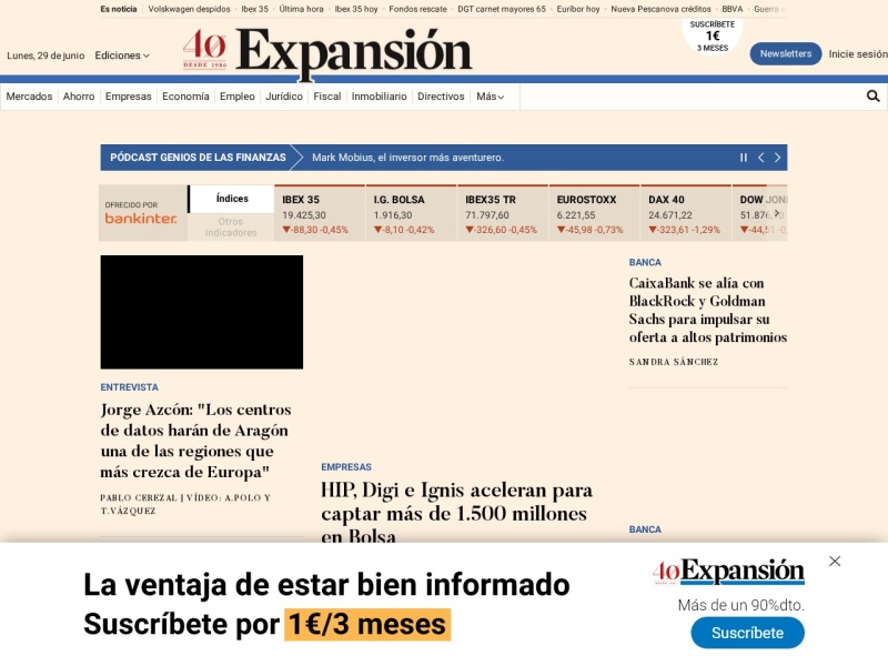 Expansión - Site officiel