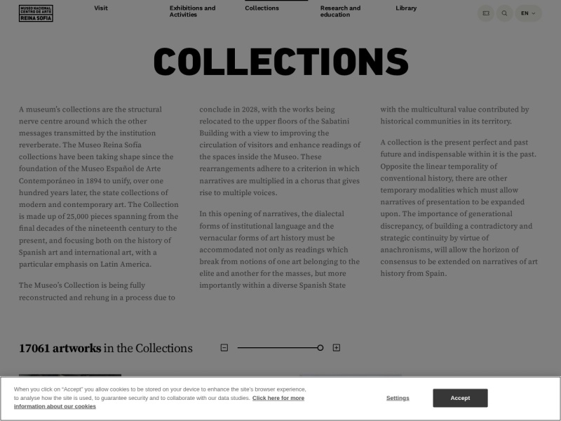 Museo Reina Sofía - Collection