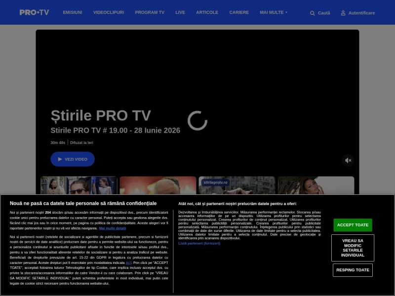 PRO TV Roumanie
