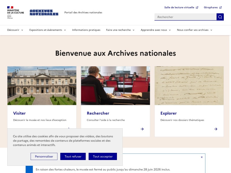 Archives nationales de France