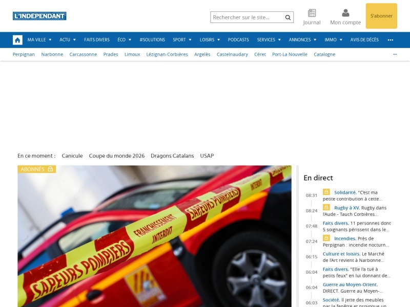 L’Indépendant - Site officiel