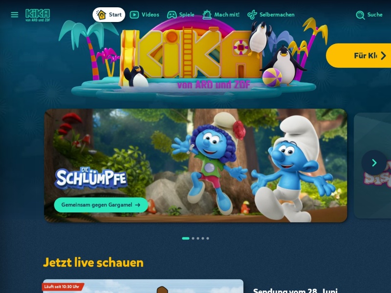 KiKA - Site officiel