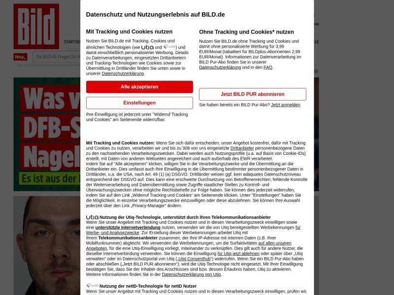 Bild - Site officiel